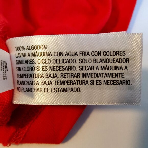 Love Graphic Red Short Sleeve T-Shirt Size XXL Universal Thread 100% Cotton - Picture 10 of 10